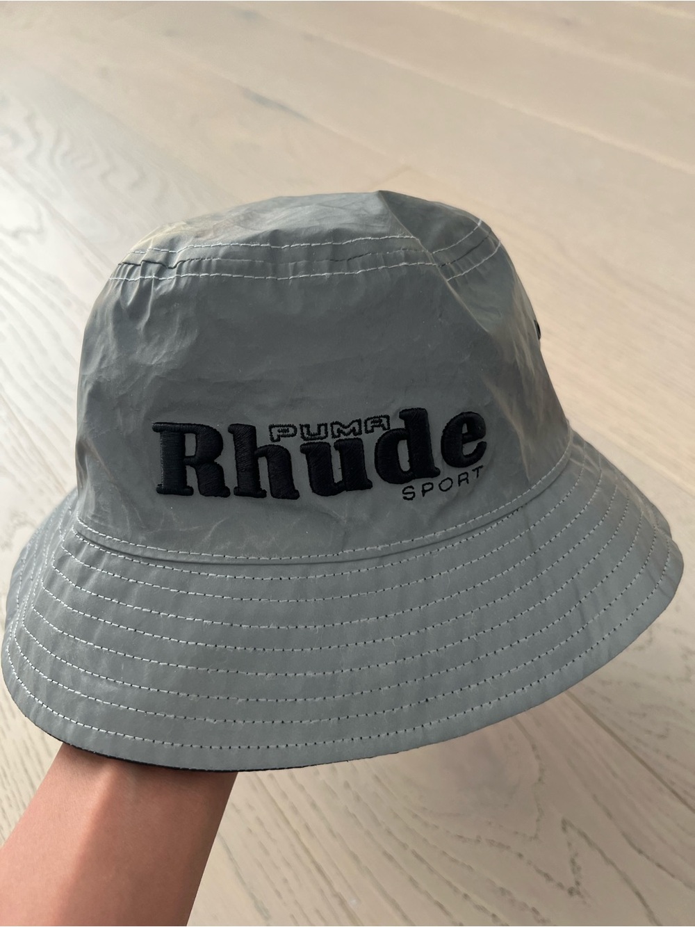 Reversible Rhude x Puma Sport Grey Bucket Hat